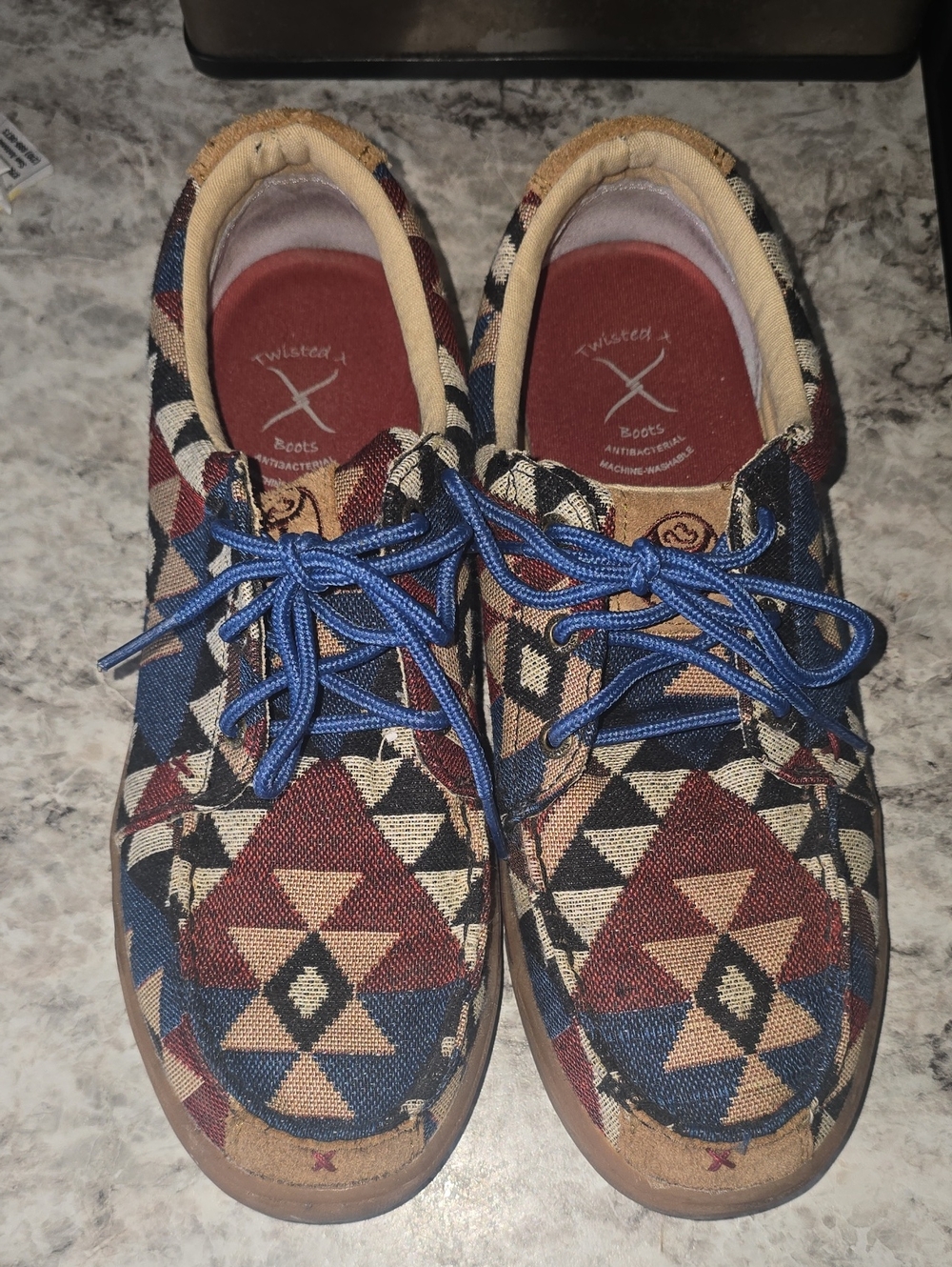 Twisted X HOOEY Loper Geometric Western Sneakers 9.5